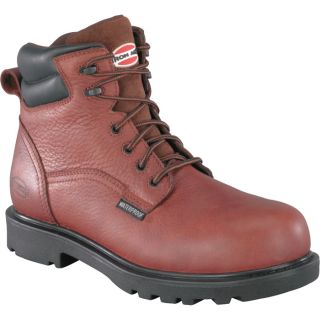 Iron Age Waterproof Composite Toe Hauler Boot   Brown, Size 8, Model IAO160