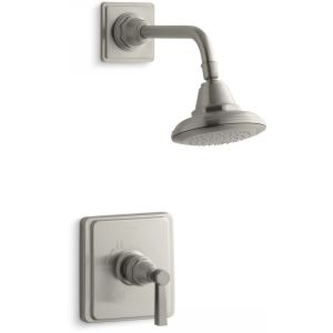 Kohler K T13134 4A BN Pinstripe One Handle Shower Only Faucets