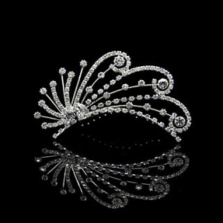 Amazing Alloy With Rhinestone Wedding Tiaras