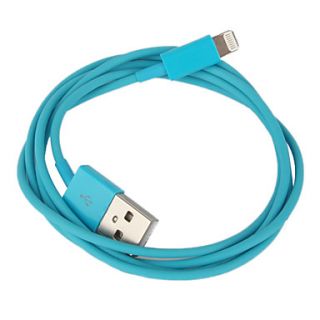 8 Pin Colorful Charge and Data Cable for iPhone 5,iPad Mini,iPad 4,iPod (100cm Length)