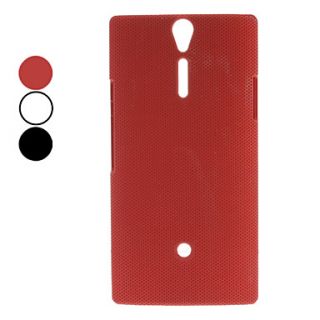 Mesh Pattern Protective Hard Case for Sony Xperia S Lt26i (Assorted Colors)