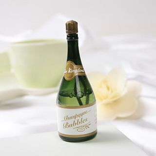Champagne Wedding Bubble Bottle   Set of 24 (Solution Not Included)