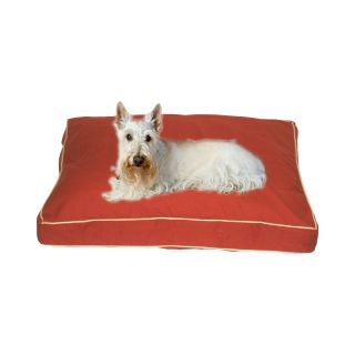 Jamison Rectangular Pet Bed, Red