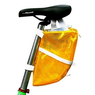 OQ Sport Water Proof Yellow Folded Transparent PVC Tail Bag with LED