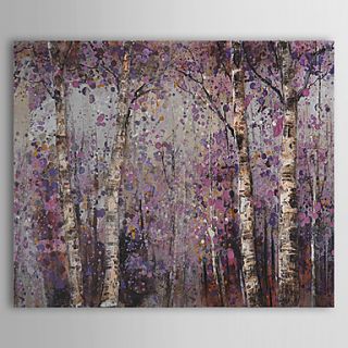 Hand Painted Oil Painting Botanical Forest 1305 FL0128