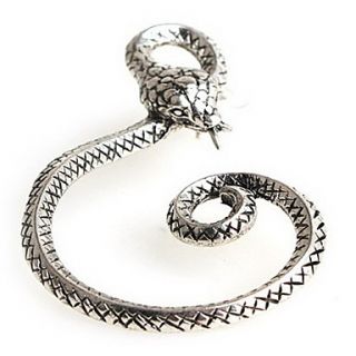 Unique Alloy Snake Shaped Earrings(Random Color Delivery)