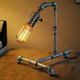 250W Artistic Table Light in Water Pipe Connection Design