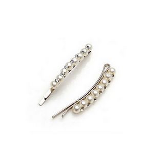 Beautiful Alloy With Imitaion Pearl Womens Casual Barrette