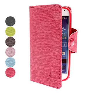 PU Leather Case with Card Slot for Samsung Galaxy S4 mini I9190 (Assorted Colors)