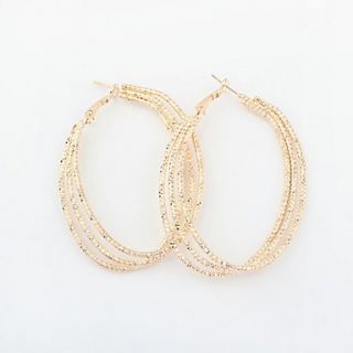 Unique Alloy Oval Womens Earrings (More Colors)