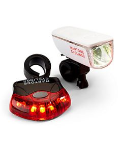 Martone Cycling Co. Front & Rear Lights   White