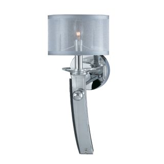 Triarch International Plated Chrome Wall Sconce