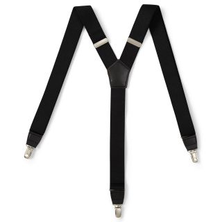 Dockers 1  Textured Suspenders, Black, Mens