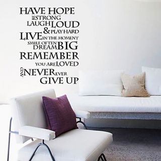 Have Hope Inspiration Wall Sticker