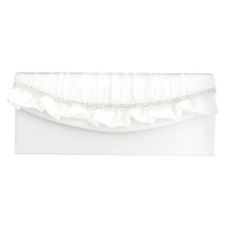 Beautiful Satin With Waterproof Fabric And Rhinestone/Ruffles Special Occasion Evening Handbags/Clutches
