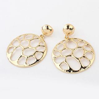 Western Style Alloy Round Shaped Womens Earrings(More Colors)