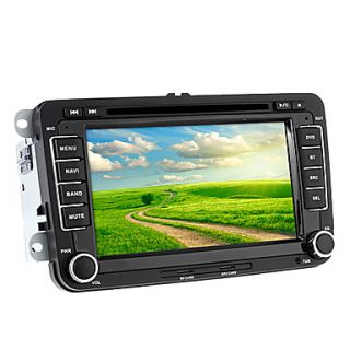 7 Inch 2DIN Car DVD Player for Volkswagen Support GPS, iPod, BT, RDS, Touch Screen