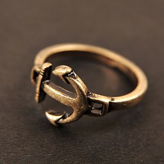 Personality Anchor Elegant Ring
