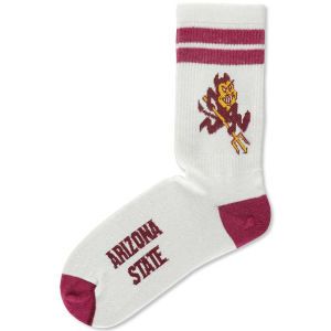 Arizona State Sun Devils For Bare Feet NCAA Toddler Two Stripe Sock