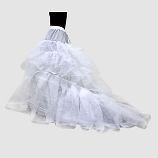 Nylon Ball Gown Chapel Train 1 Tier Floor length Slip Style/ Wedding Petticoats
