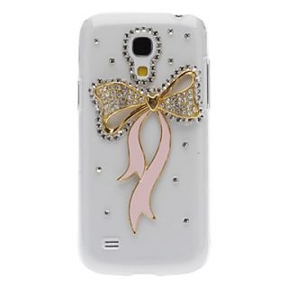 Bling Bling Exquisite Bowknot Design Hard Case with Rhinestone for Samsung Galaxy S4 Mini I9190