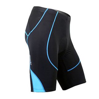 MC05038B Santic Summer Mens Coolmax Breathable Material Cycling 1/2 Pants   Blue