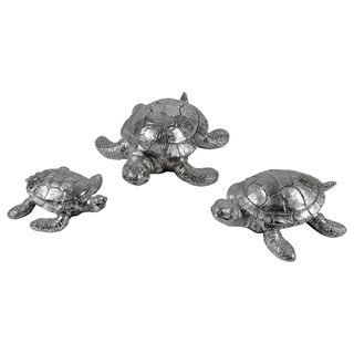 Turtle Family Statue Set