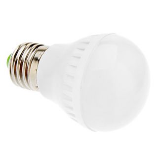 E27 4W 15x5730SMD 300 330LM 3000K Warm White Light LED Ball Bulb (220 240V)