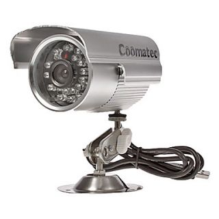 Coomatec DVRCam CCTV Waterproof SD Card DVR 1/4 Inch CMOS Camera