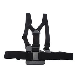 Adjustable Chest Mount Harness Camcorder Shoulder Strap for GoPro Hero 3 / 2 / SUPTig Sports DV