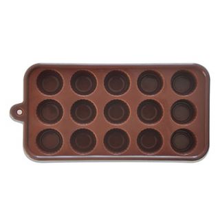 Silicone Round Rectangle Chocolate Molds Bakeware