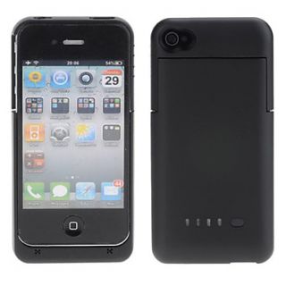 Black 2200mAh Li polymer Frost Style Power Bank for iPhone 4/4S