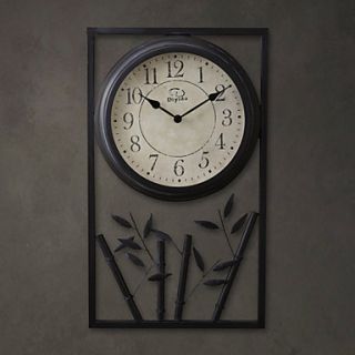 18H Artistic Metal Wall Clock