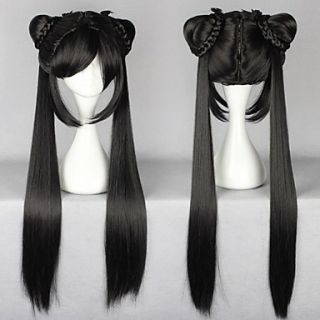 Cardcaptor Sakura Li Meiling Black Cosplay Wig