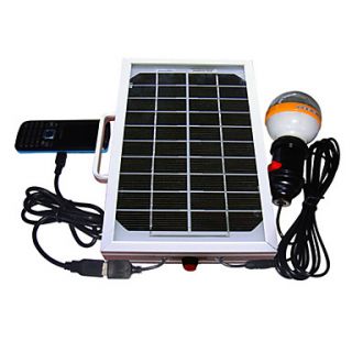 5W Solar Mobile Phone Charger Lighting System (Cis 53326 5W)
