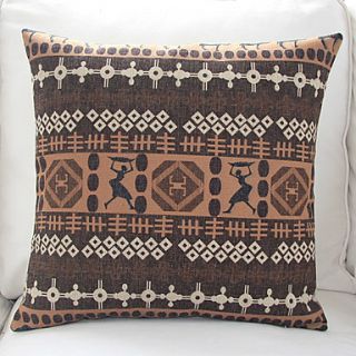 18 African Aborigines Cotton/Linen Decorative Pillow Cover