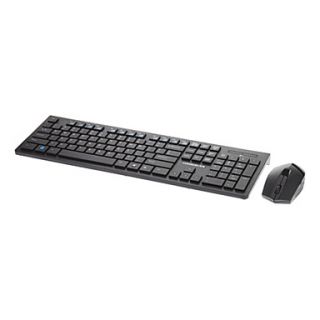 CS 4000 Thin 2.4G Wireless Keyboard and Mice with a Nano Receiver