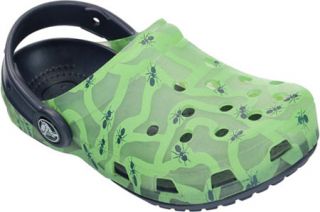 Infant/Toddler Boys Crocs Chameleons™ Ants Clog   Celery/Navy Slip on Sho