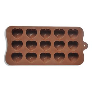 Silicone Heart Shape Chocolate Candy Mold