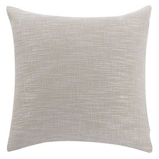 18 Square Casual Solid Color Beige Linen Decorative Pillow Cover