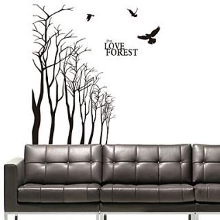 Botanical Love Forest Wall Stickers