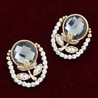 Pretty Alloy With Rhinestone Earrings For Women(Ramdon Color Delivery)