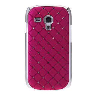 Diamante Pattern Hard Back Case Cover for Samsung Galaxy S3 Mini I8190