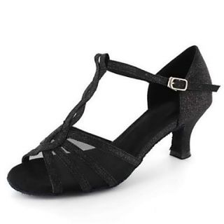 Customized Womens Sparking Glitter Dance Shoes For Latin/Ballroom Sandals