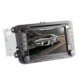 7 Inch 2 DIN In Dash Car DVD player for VOLKSWAGEN with GPS,BT,Canbus,iPod,RDS,Touch Screen
