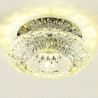 10cm Mini Crystal Ceiling Lamp Spotlight LED 3W