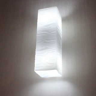 Mini Wall Light, 2 Light, Brief Cream White Iron