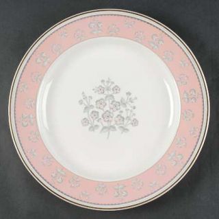 Wedgwood Pimpernel Pink 13 Chop Plate (Round Platter), Fine China Dinnerware  