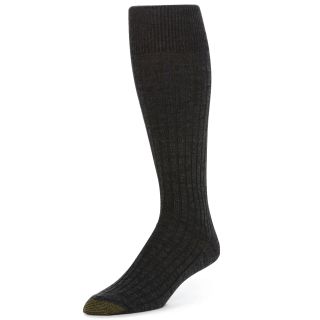 Gold Toe 3 pk. Windsor Wool Rich Over the Calf Socks, Charcoal, Mens