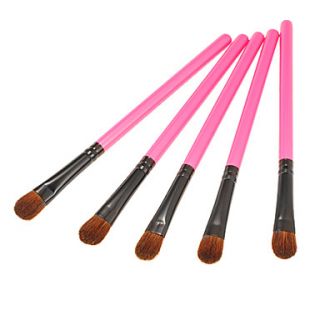 5PCS Makeup Cosmetic Brush Eye Shadow Blooming Tool(Pink)